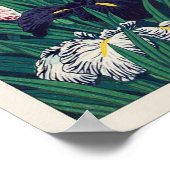 菖蒲, Iris, Hasui Kawase, Woodcut ポスター (角)