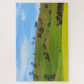 菜の花の丘 ジグソーパズル (縦)