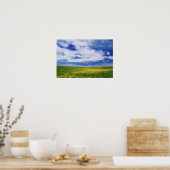 菜の花や菜の花の畑,パルーズ ポスター (キッチン)