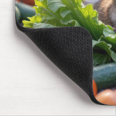 菜園のバニー マウスパッド (コーナー)