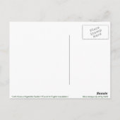 菜園を育てよう ポストカード (裏面)