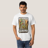 菜食主義のゾンビ Tシャツ (正面フル)
