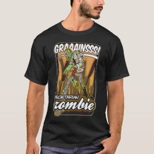 菜食主義のゾンビ Tシャツ