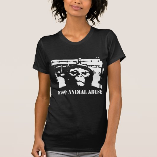 菜食主義のビーガンの動物の解放のTシャツ Tシャツ (正面)