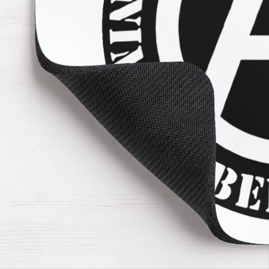 菜食主義のビーガンサポート動物解放戦線 マウスパッド (コーナー)