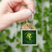 菜食主義の引用文Keychain キーホルダー (手)