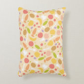 菜食主義の料理パターン背景 アクセントクッション (正面(垂直))