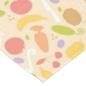 菜食主義の料理パターン背景 テーブルクロス (アングル)