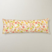 菜食主義の料理パターン背景 ボディピロー (裏面)