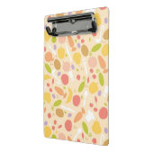 菜食主義の料理パターン背景 ミニクリップボード (アングル2)