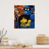 菩薩 ポスター (キッチン)