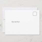 華すごいやかな結婚サンキューカード サンキューカード (裏面)