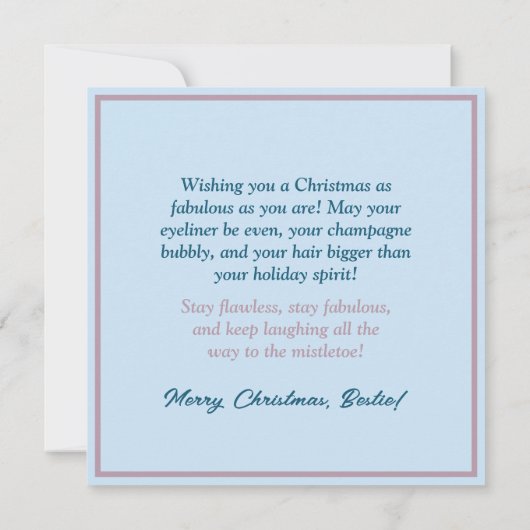 華やかなアフリカ系アメリカ人BFFs Divaクリスマス (裏面)