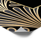 華やかなアールデコポスター。 ポスター (角)