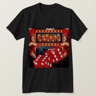 華やかなカジノナイトTシャツ Tシャツ