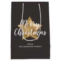 華やかなグレージュゴールドスタークリスマス