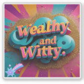 「華やかなゲフェスとゲリー」 シール (正面)