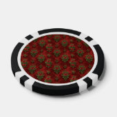 華やかなダマスク柄  ポーカーチップ (シングル)