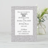 華やかなパーソナライズされたバースデーパーティ招待状 招待状 (スタンド正面)