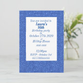 華やかなパーソナライズされたバースデーパーティ招待状 招待状 (スタンド正面)