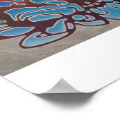 華やかなポスター ポスター (角)