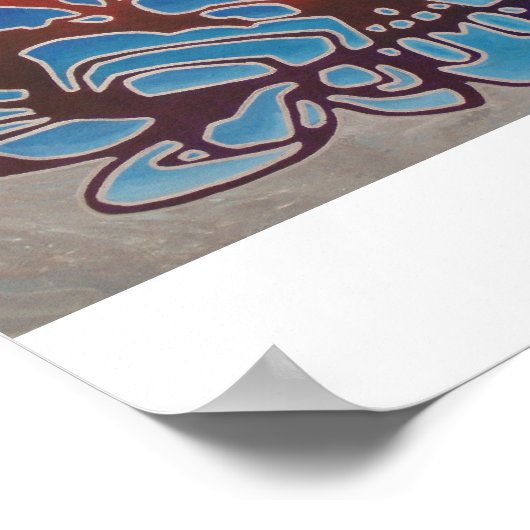 華やかなポスター ポスター (角)