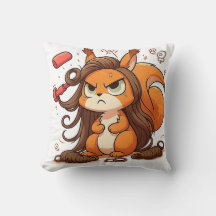 華やかなリスの髪の日