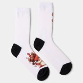 華やかなリスの髪の日 ソックス (右)