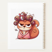 華やかなリスの髪の日 プランナー手帳 (裏面)