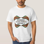 華やかなリボンの紋章 Tシャツ (正面)