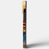 華やかな交響曲:鮮やかな抽象芸術最高傑作 Case-Mate iPhoneケース (裏面 / 左)