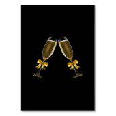 華やかな優雅な誕生パーティー テーブルナンバー (裏面)