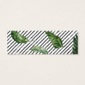 華やかな夏の緑 |の結婚WebサイトRSVP (裏面)