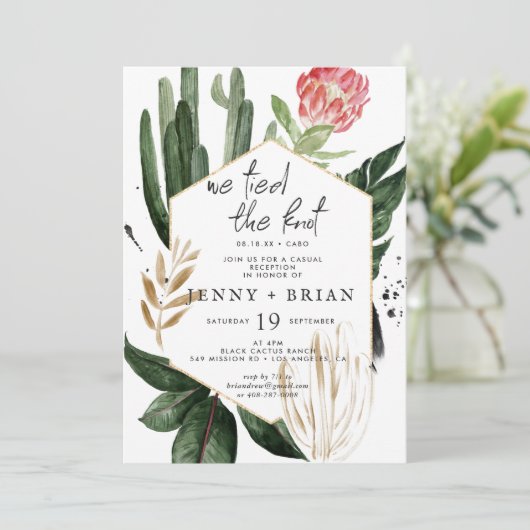 華やかな夏の緑 |結婚披露宴 (スタンド正面)