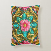 華やかな夢、未来的な優雅さ アクセントクッション (正面(垂直))