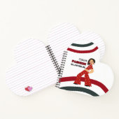 華やかな女性 ノートブック (内部)