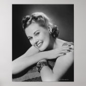 華やかな女性 ポスター (正面)