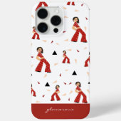 華やかな女性 Case-Mate iPhoneケース (裏面)