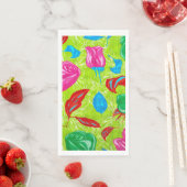 華やかな庭の花開き (インサイチュ)