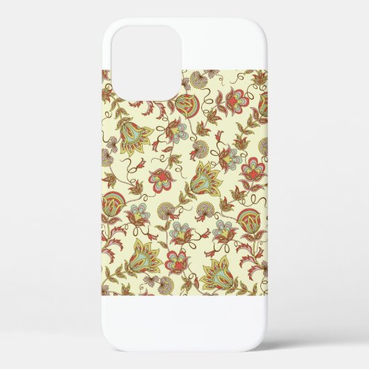 華やかな植物の花模様  Case-Mate iPhoneケース (裏面)