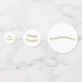 華やかな祝祭の花束 コンフェッティ (裏面)