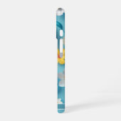 華やかな花々 iPhone 16ケース (左側面)