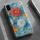 華やかな花々 iPhone 16ケース