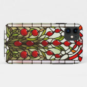 華やかな花と幾何学模様のデザイン Case-Mate iPhoneケース (裏面(横))