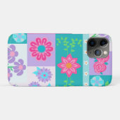 華やかな花のデザイン Case-Mate iPhoneケース (裏面(横))