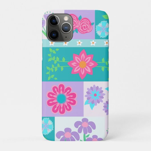 華やかな花のデザイン Case-Mate iPhoneケース (裏)