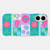 華やかな花のデザイン Case-Mate iPhoneケース (裏面 (横))