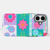 華やかな花のデザイン Case-Mate iPhoneケース (裏面 (横))