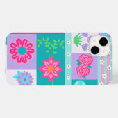 華やかな花のデザイン Case-Mate iPhoneケース (裏面 (横))