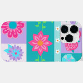 華やかな花のデザイン Case-Mate iPhoneケース (裏面 (横))